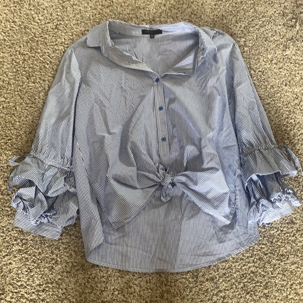 Sanctuary Button Down Blouse